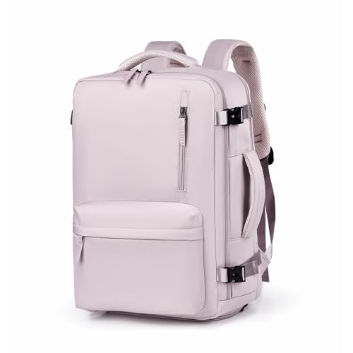 PALAY® Travel Backpack for Women 15.6'' Laptop Backpack Compact Travel Suitcase with Shoe Compartment, Dual Handle & Padded Shoulder Strap Design, Dual Zipper Backpack for Short Trip, Gym, 29x14x44cm PALAY® Travel Backpack for Women 15.6'' Laptop Backpack Compact Travel Suitcase with Shoe Compartment, Dual Handle & Padded Shoulder Strap Design, Dual Zipper Backpack for Short Trip, Gym, 29x14x44cm